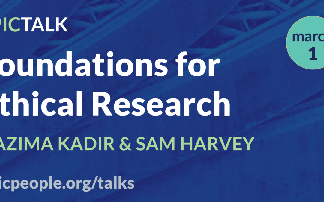 Foundations for Ethical Research