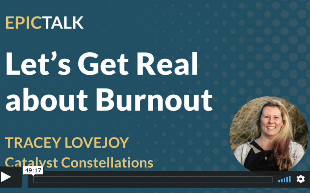 Let’s Get Real about Burnout